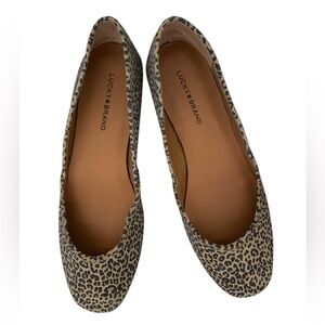Lucky Brand Cheetah Flats